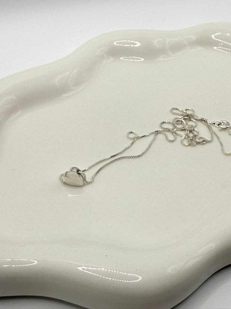 Mini Solid Heart Necklace