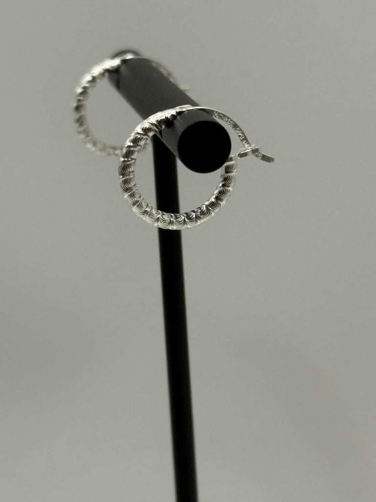 Mini Hoops with Swirls