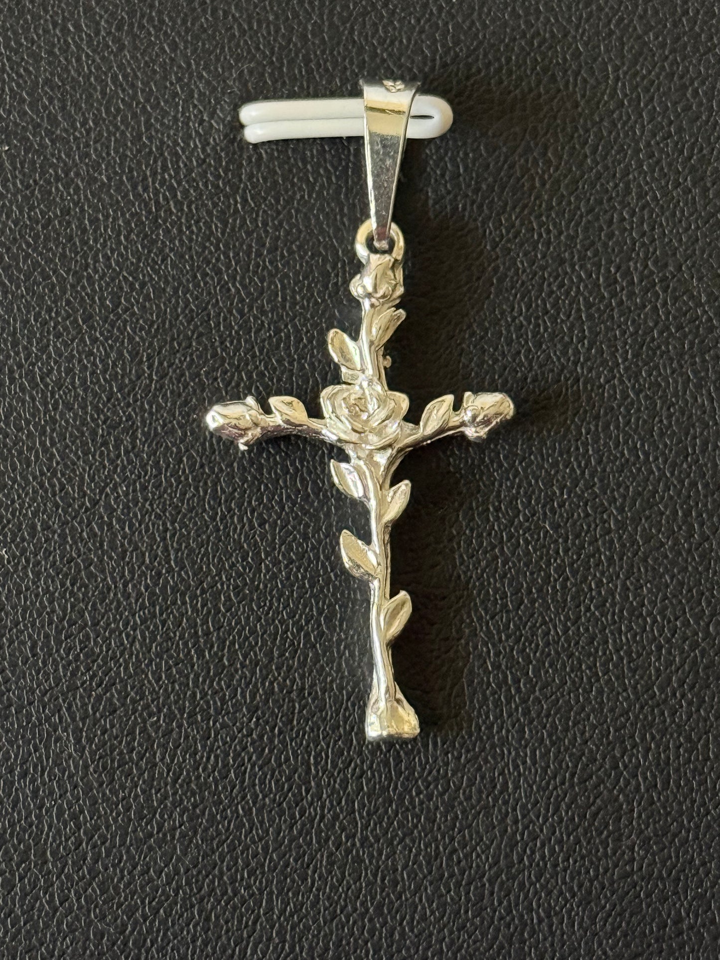Rose Cross Pendant