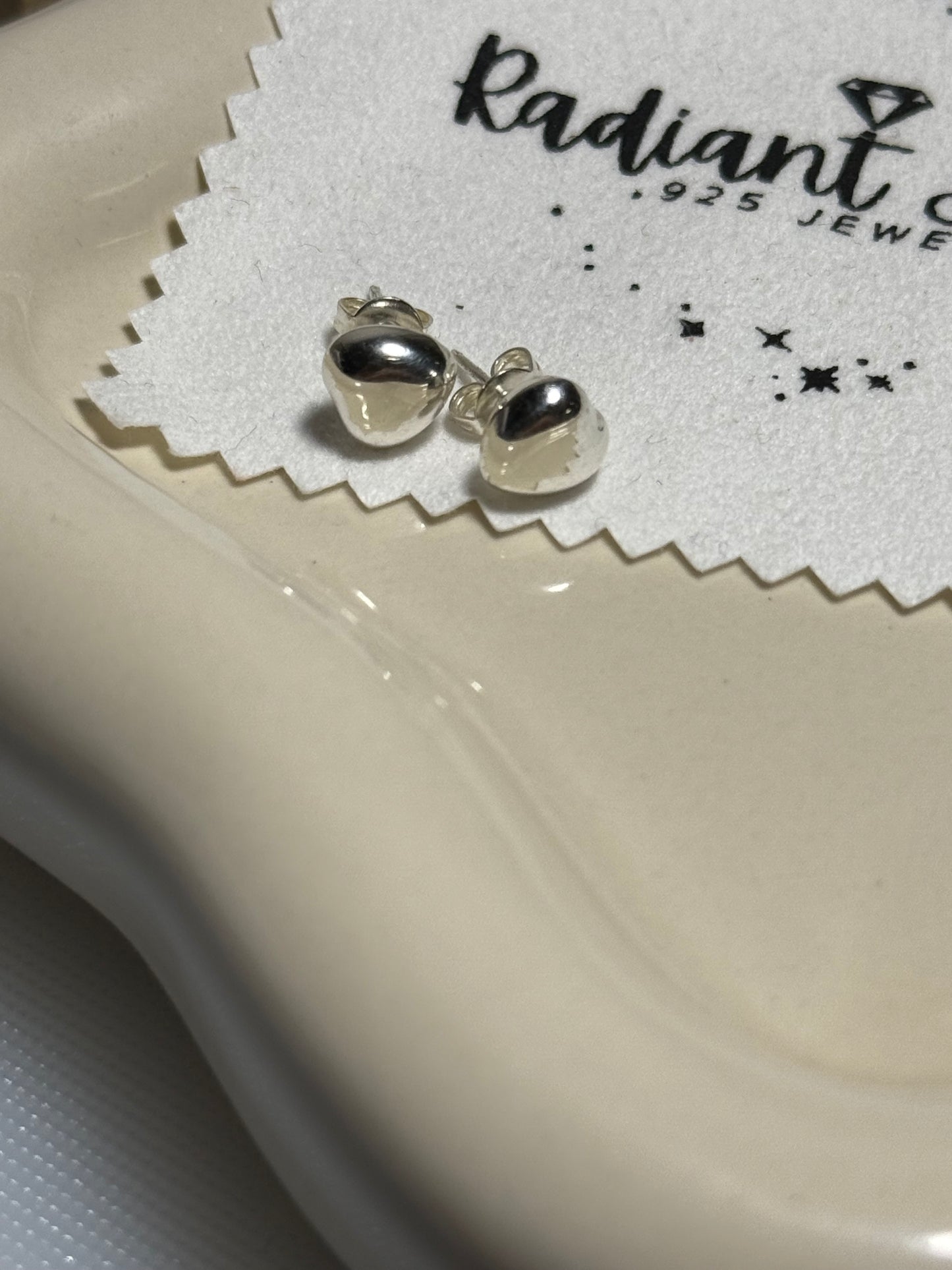 Pumped Heart Studs