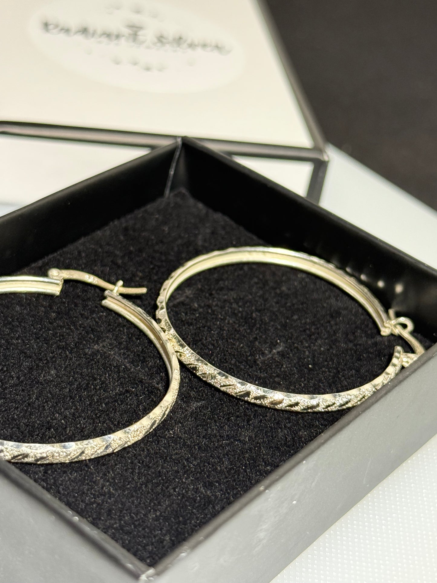 Lined Hoops (Medium)