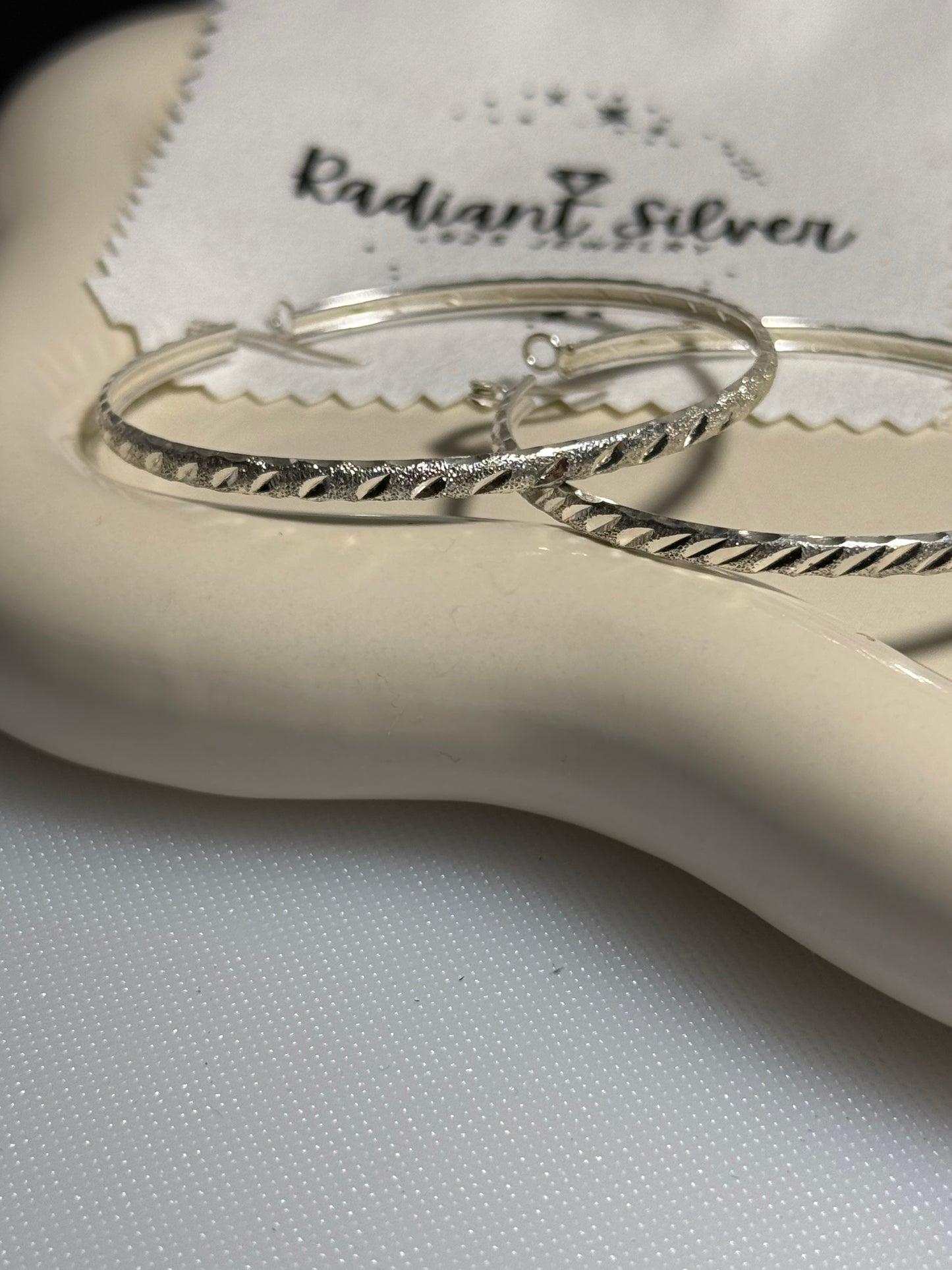 Lined Hoops