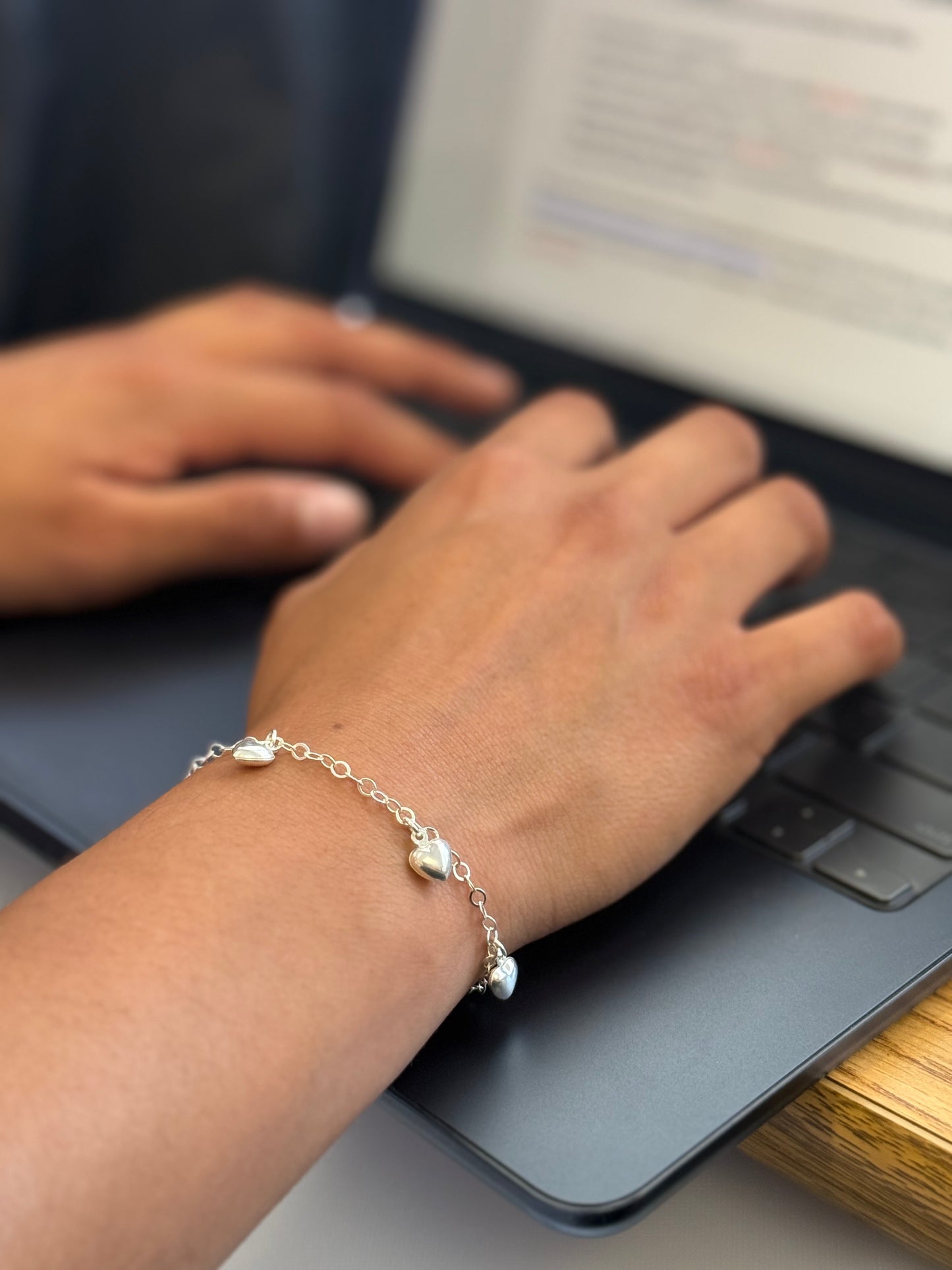 Jingle Hearts Bracelet