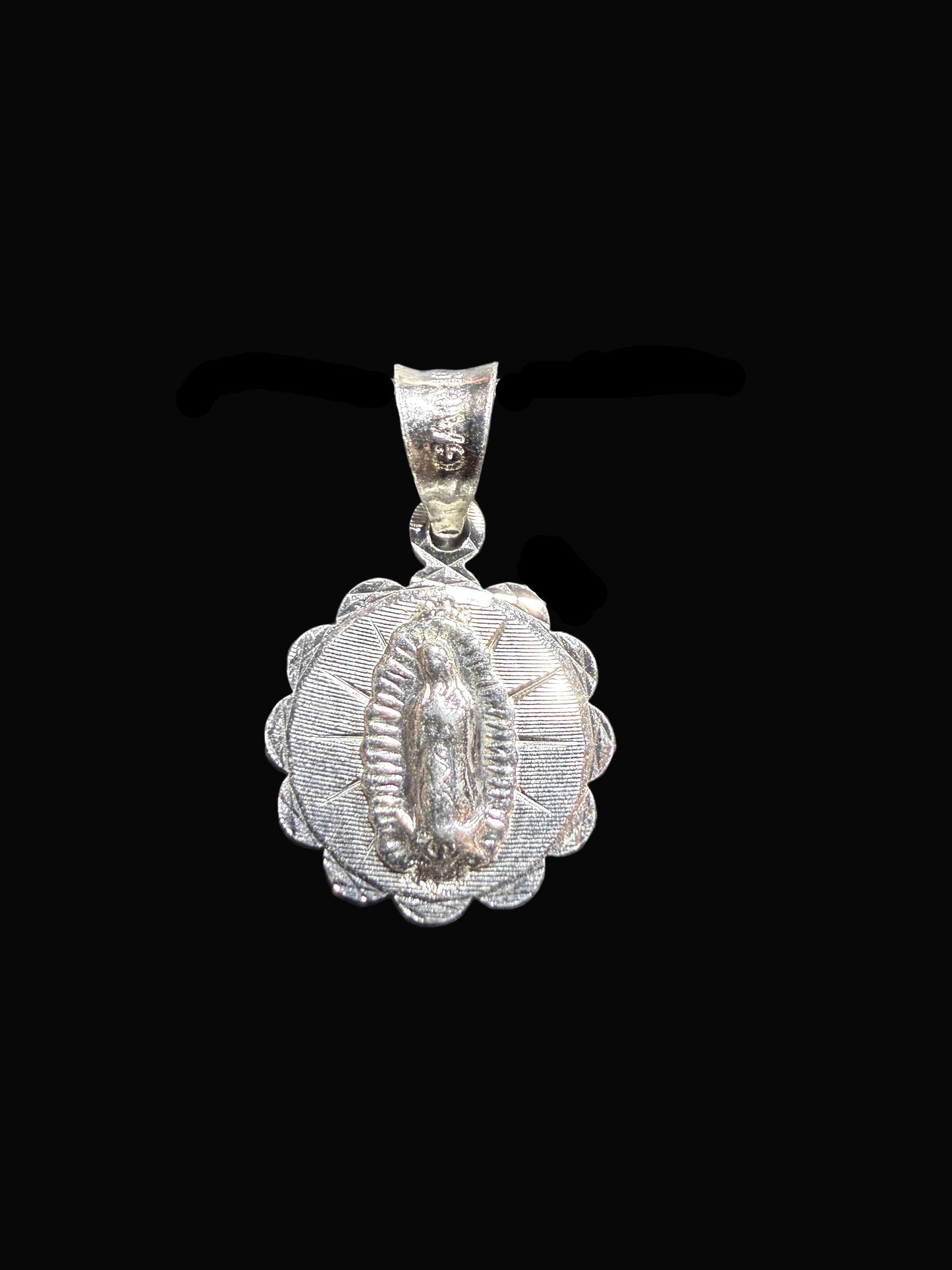 Mini Virgin Mary Medallion Pendant