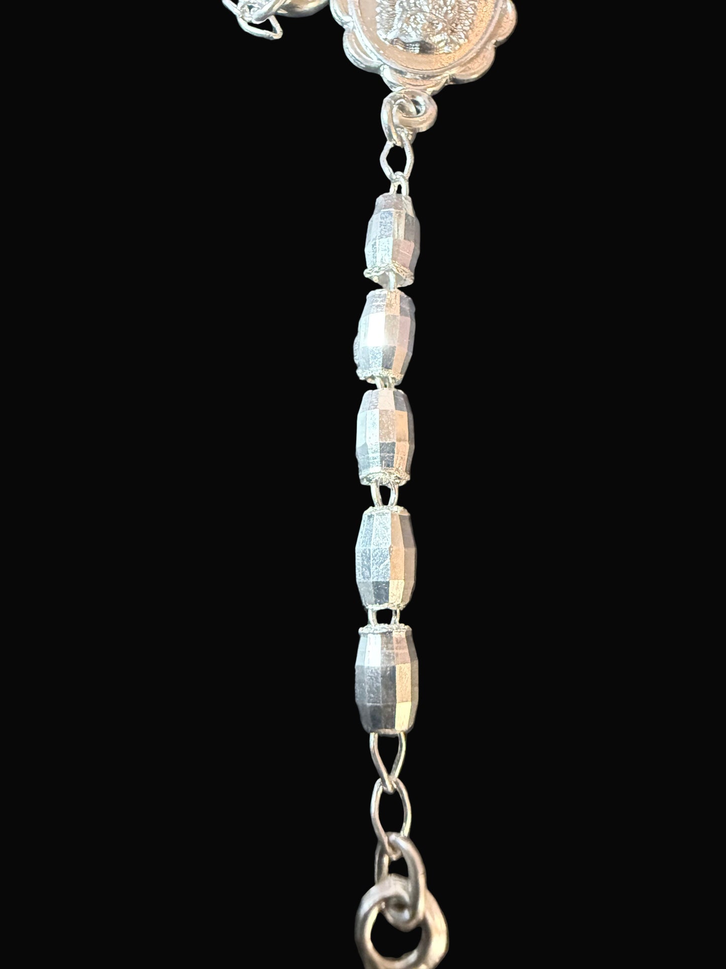 Faceted Oval Rosary
