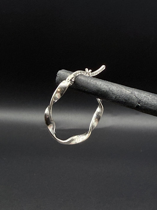 Twisted Hoop Earrings