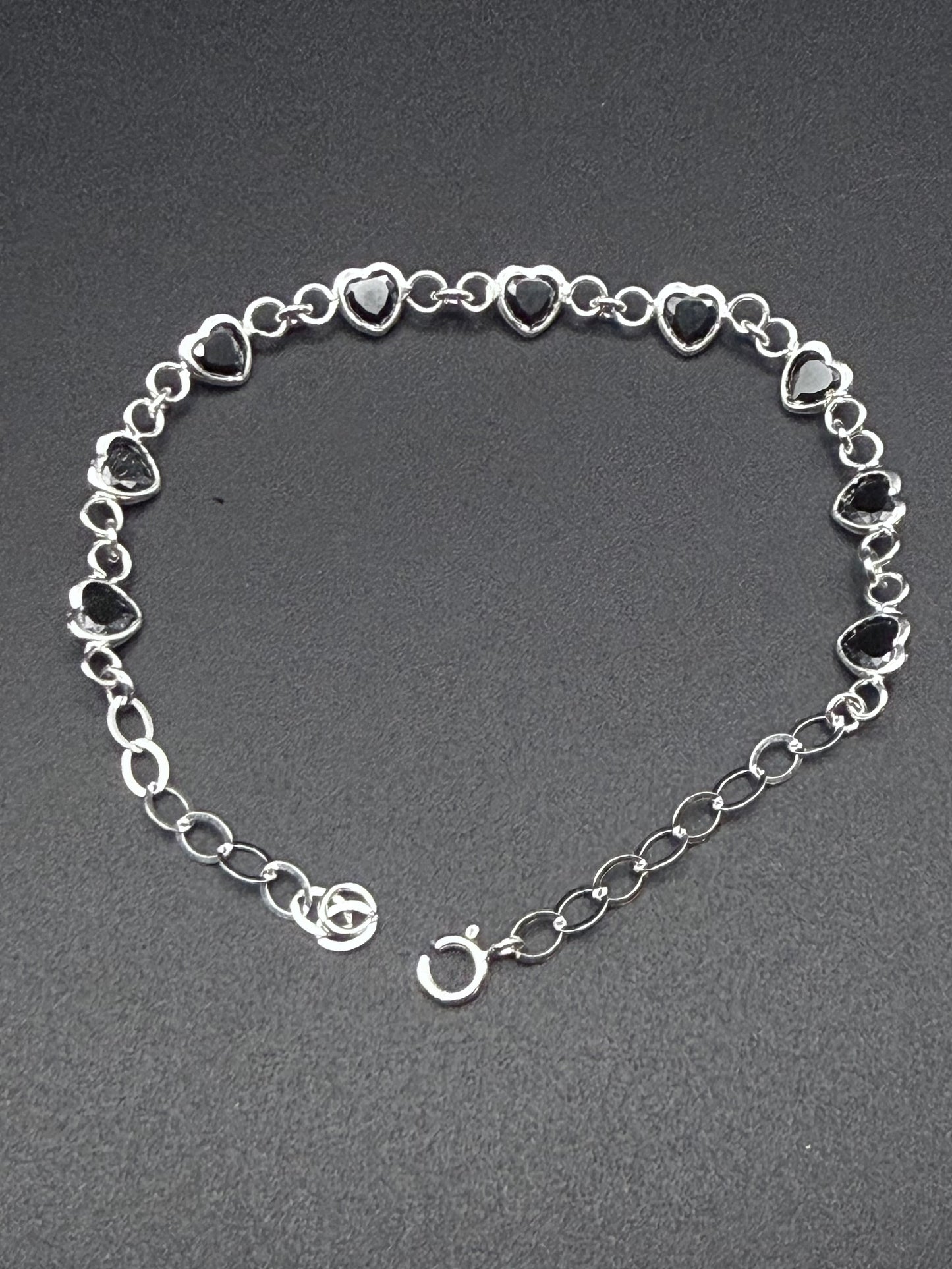 Heart Zirconia Bracelet