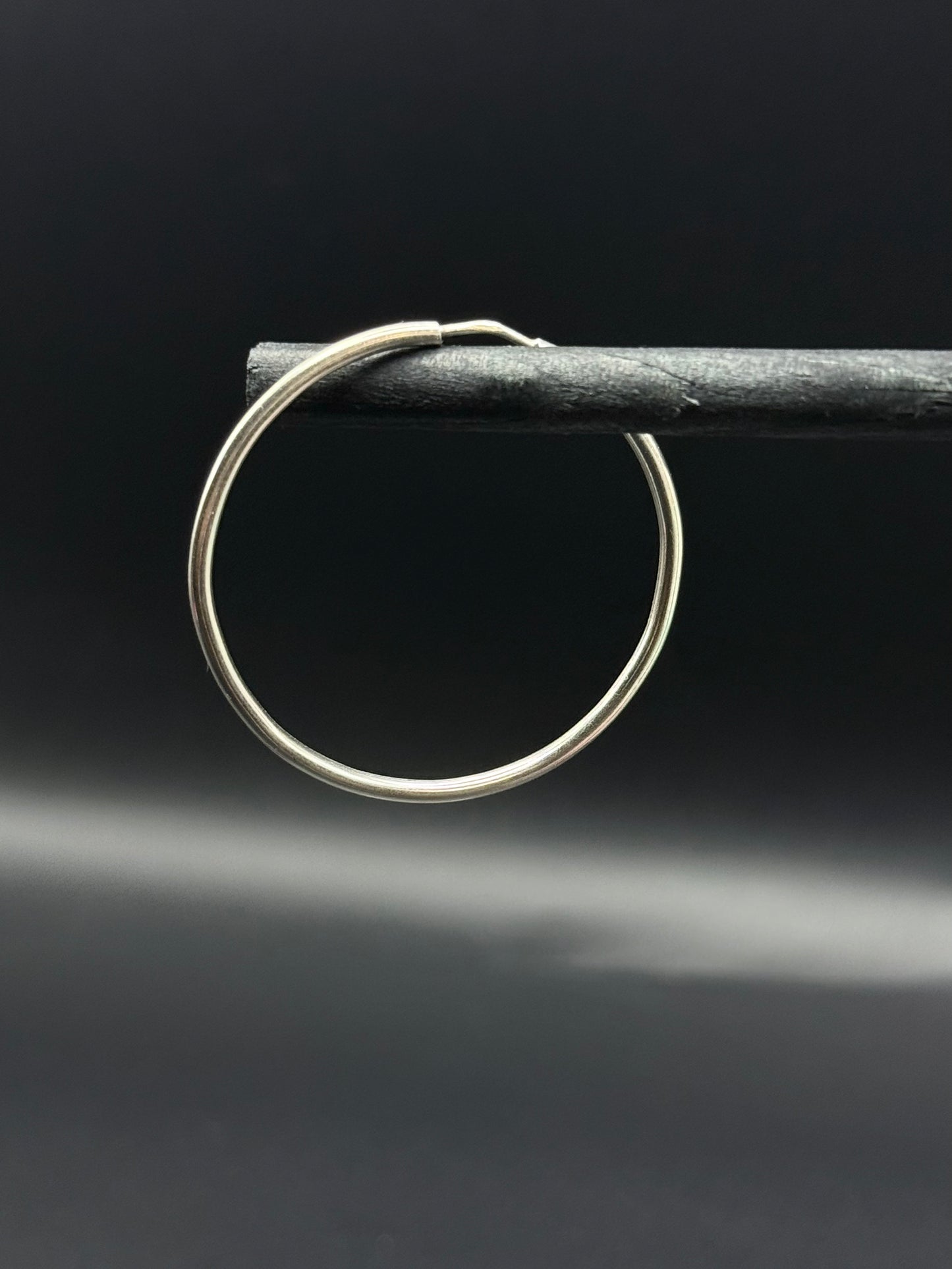 Classic Round Hoop Earrings