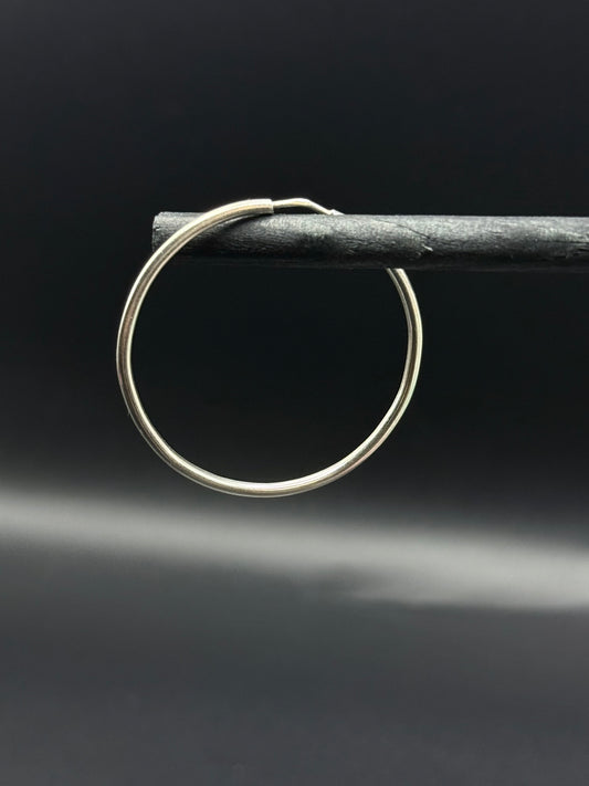 Classic Round Hoop Earrings