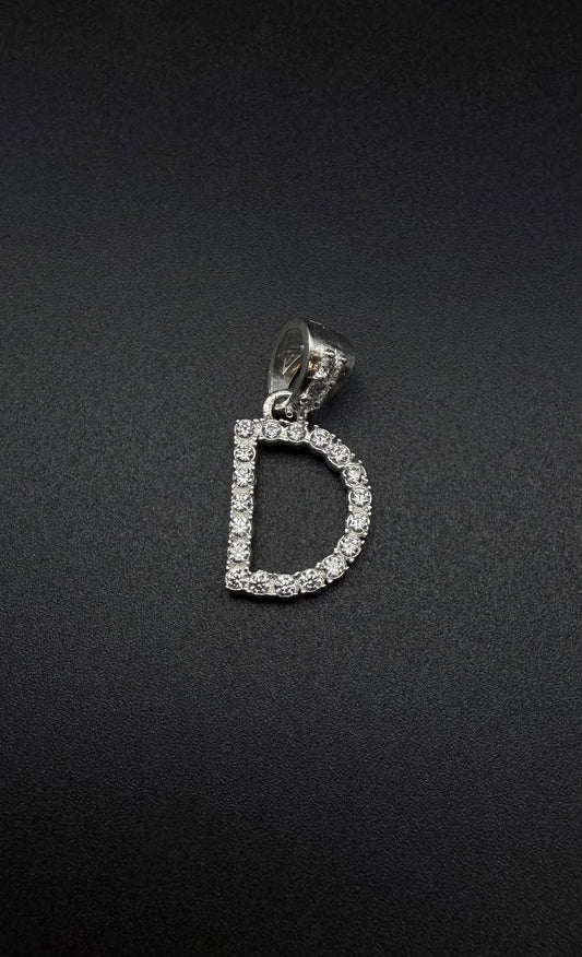 Zirconia Initial Pendant