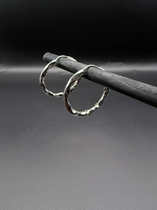 Hammered Hoops