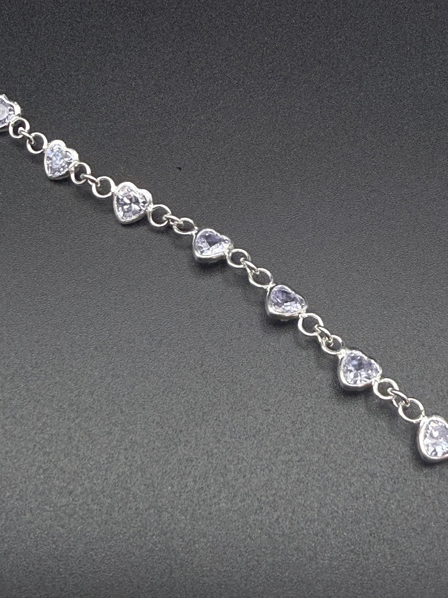 Heart Zirconia Bracelet