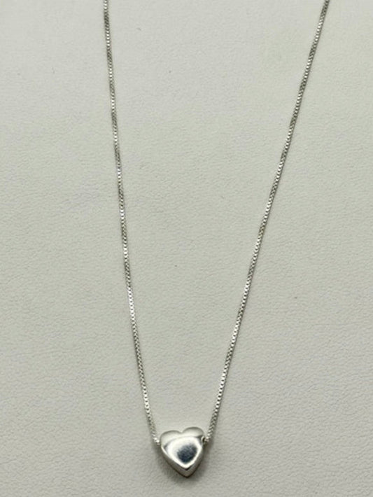 Mini Solid Heart Necklace