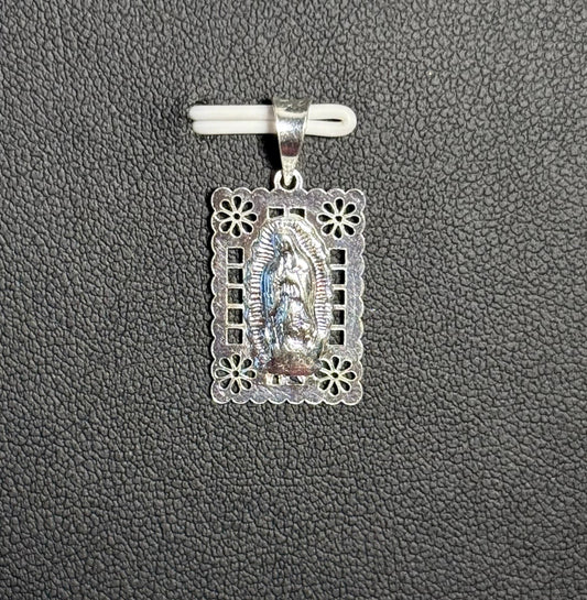Papel Picado Virgin Mary and Saint Jude Thaddeus Pendant