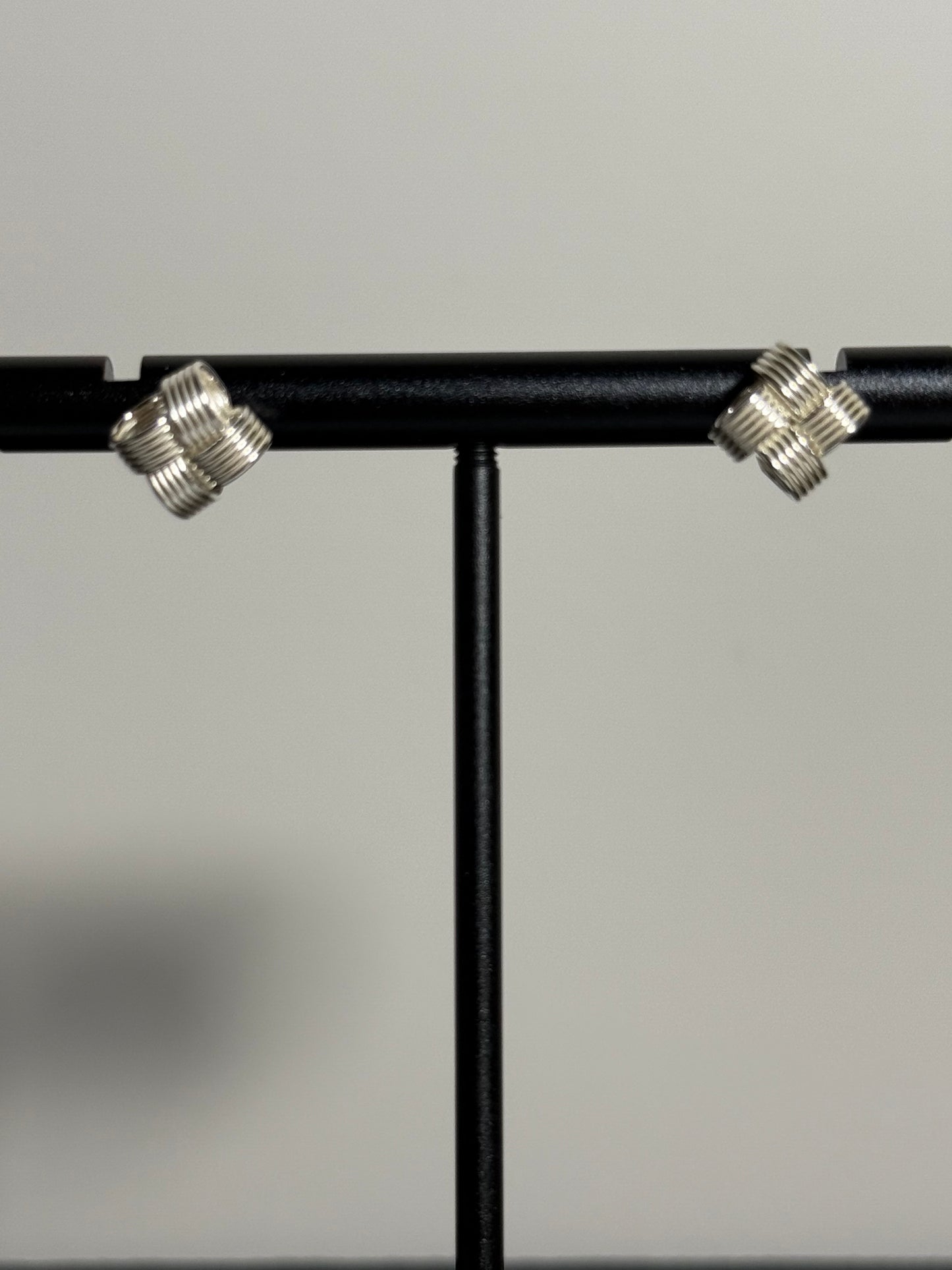 Lined Square Studs