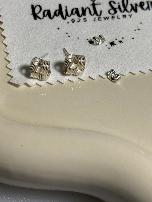 Lined Square Studs