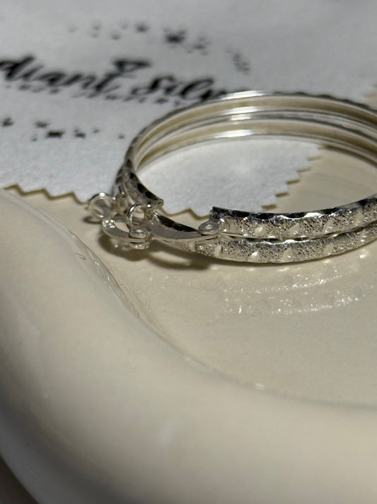 Slanted Line Hoops