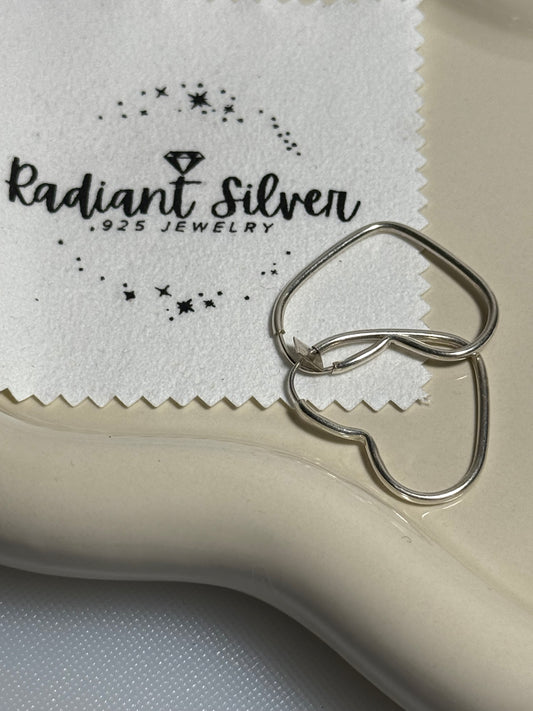 Small Heart Hoops