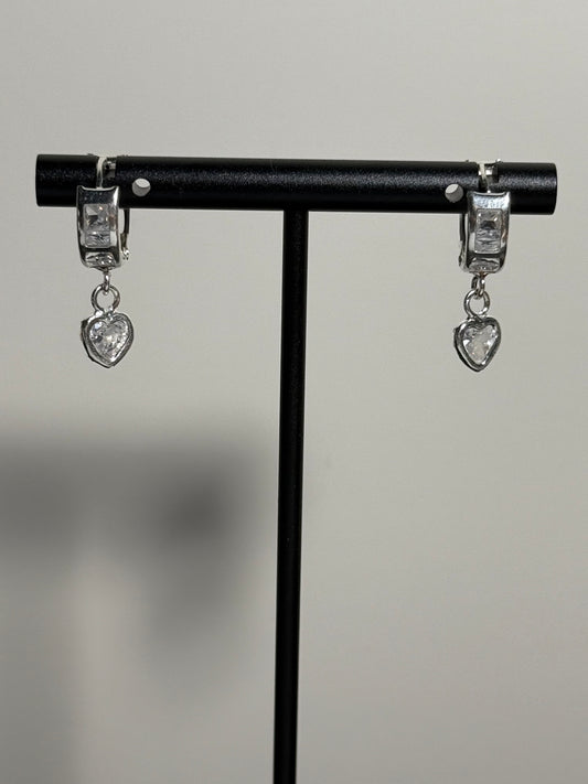 Dangle Heart Huggies