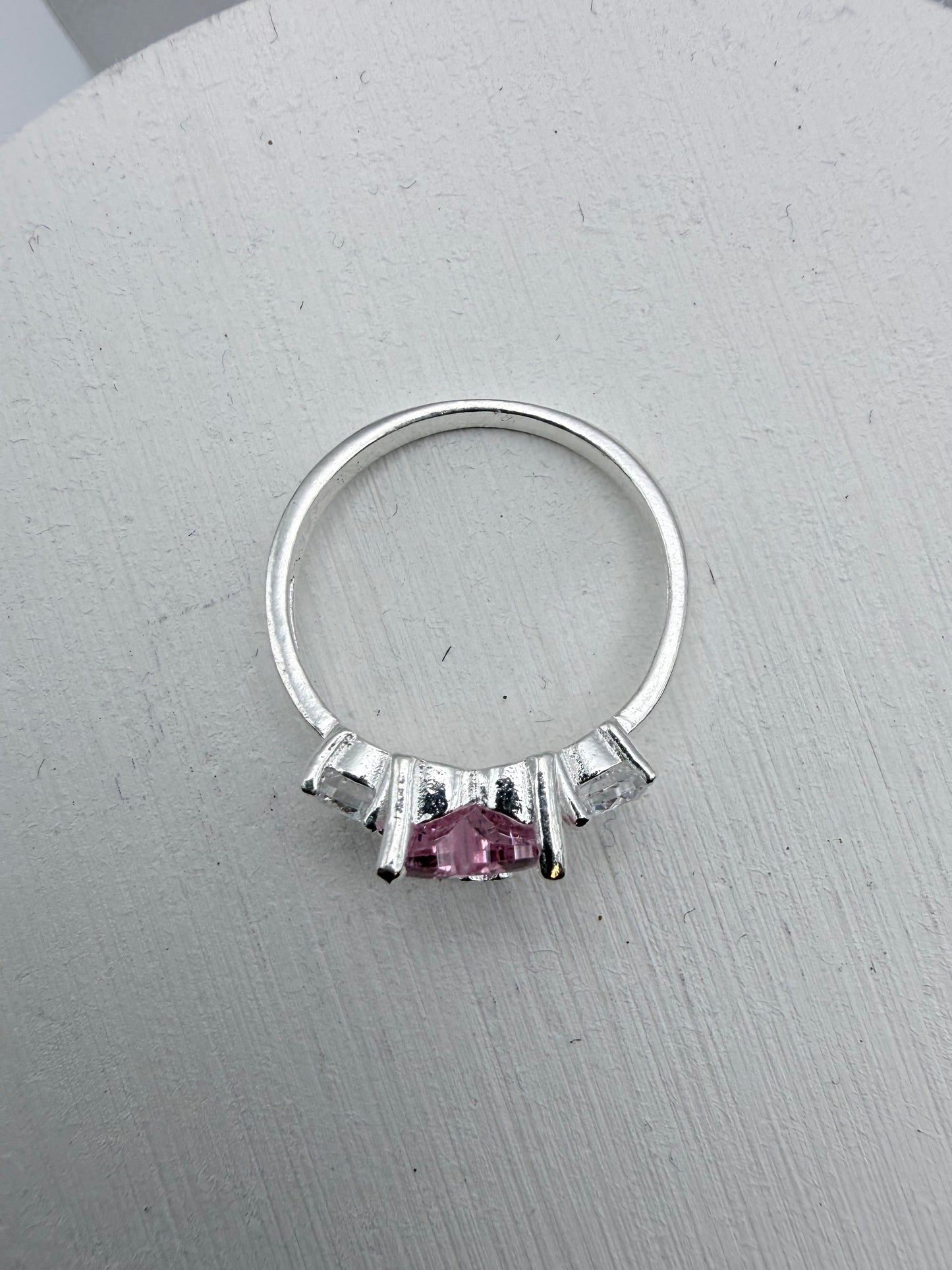 In between heart Ring