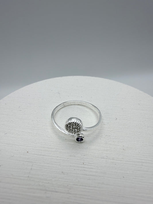 2 Round Circle Ring