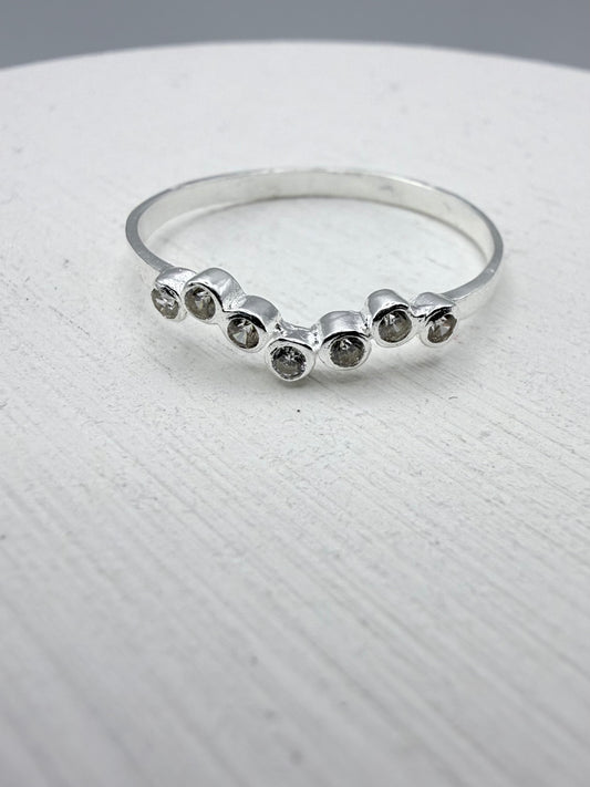 Mini Round CZ Ring