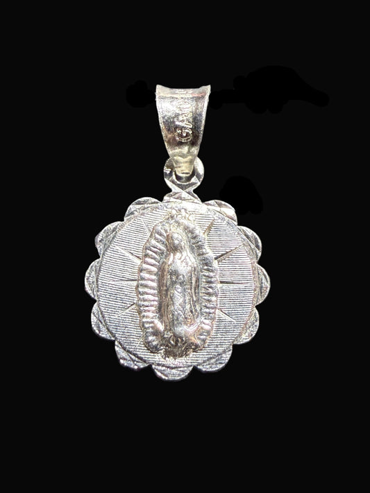 Mini Virgin Mary Medallion Pendant