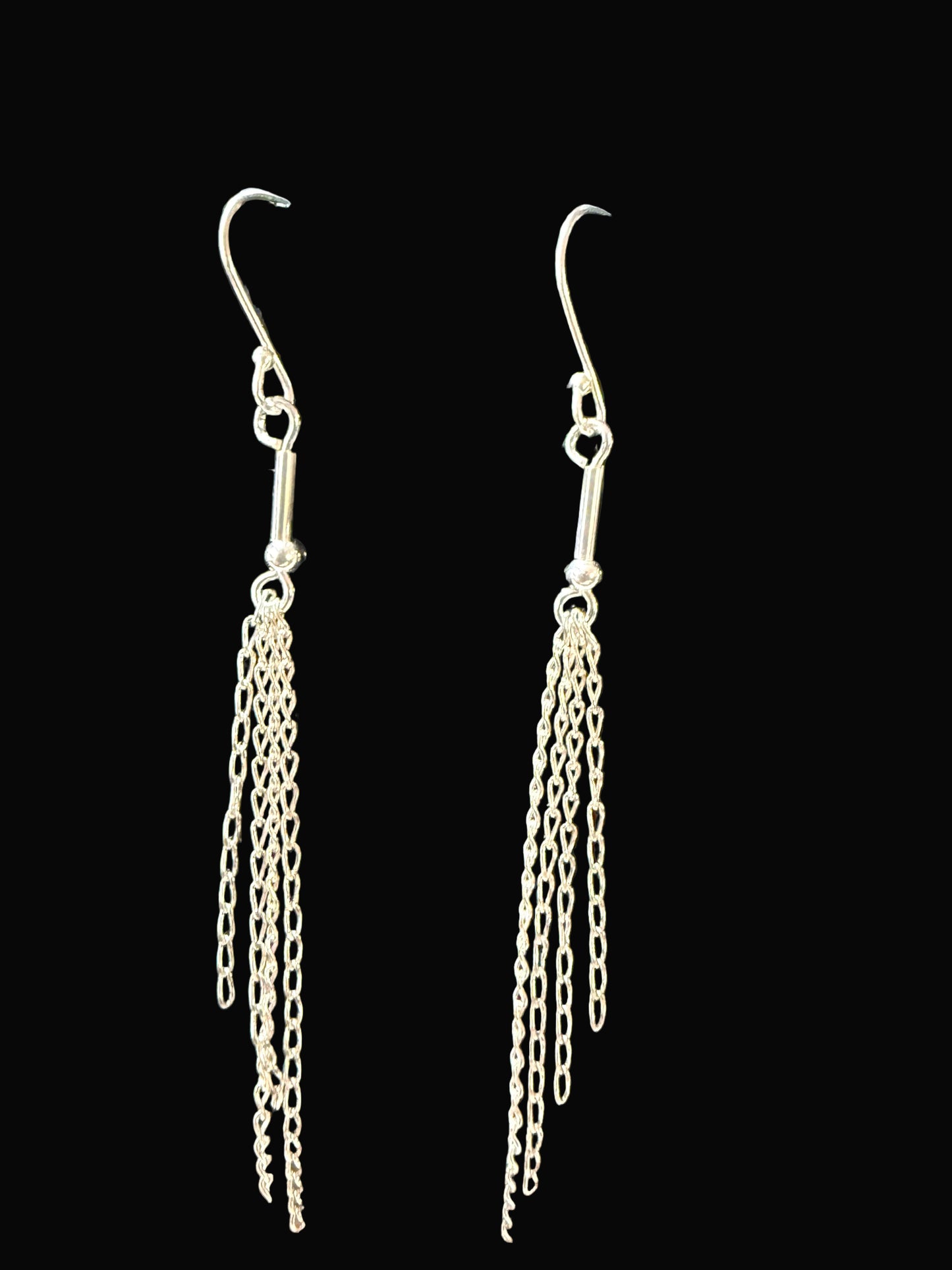 Chain Fish Hook Earrings