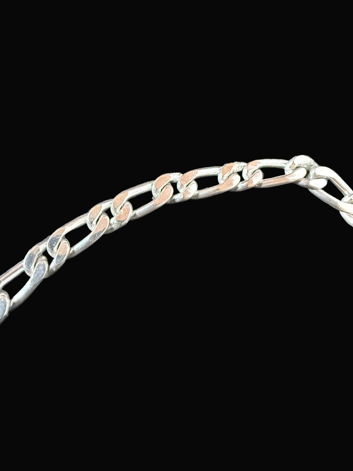Figaro Lock Box Bracelet